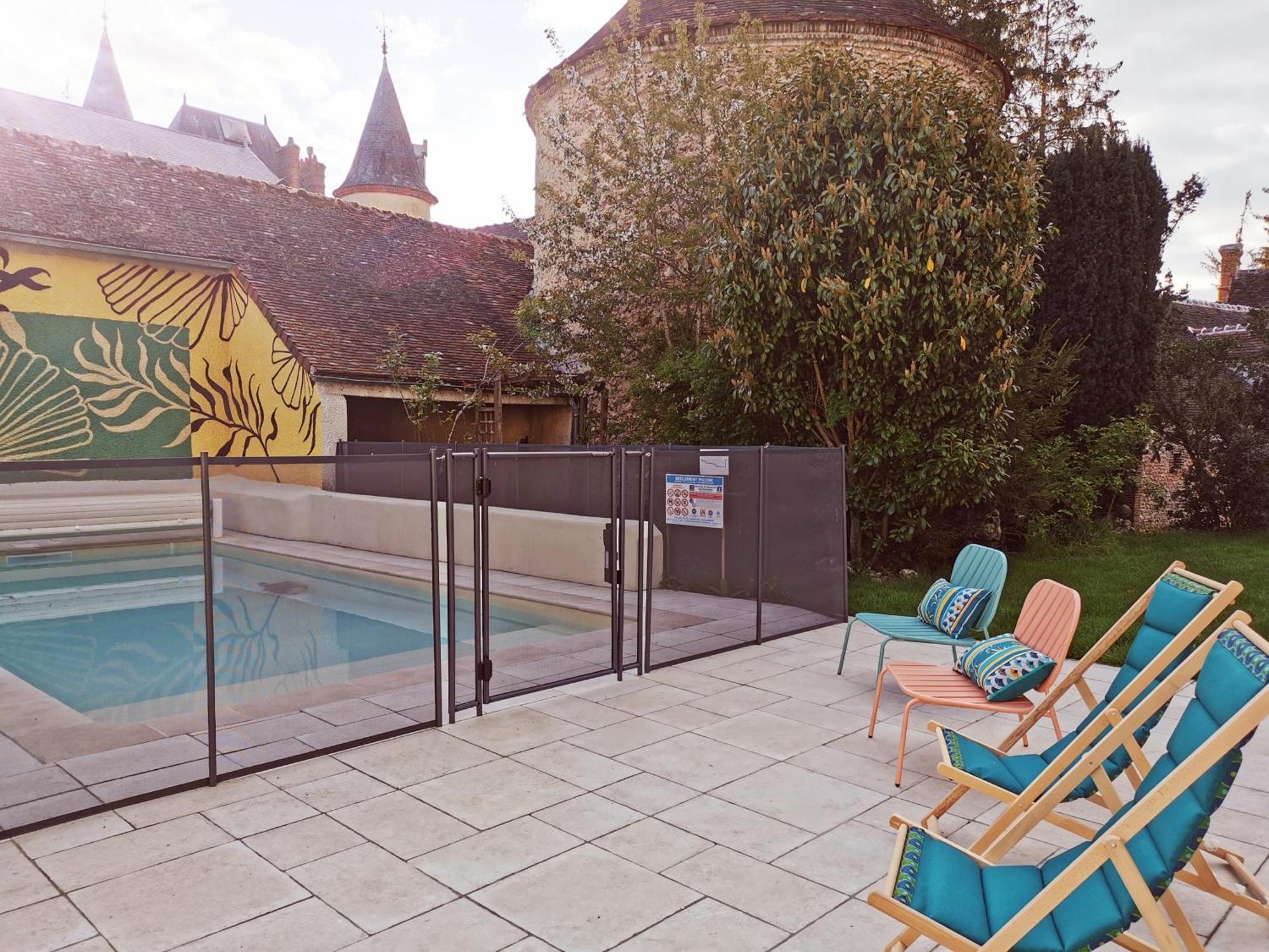Domaine De Tardais, Ideal Famille Avec Piscine Et Nombreux Loisirs Senonches Exterior photo