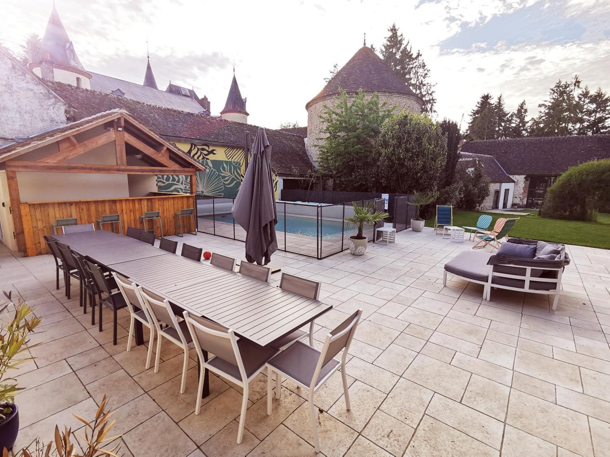 Domaine De Tardais, Ideal Famille Avec Piscine Et Nombreux Loisirs Senonches Exterior photo