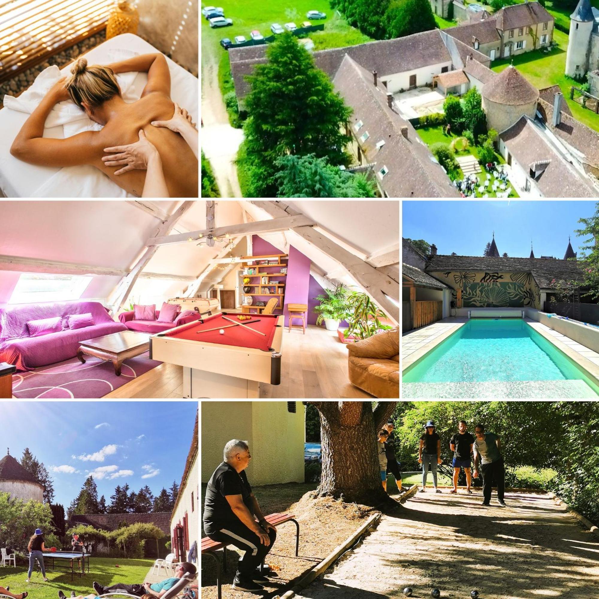 Domaine De Tardais, Ideal Famille Avec Piscine Et Nombreux Loisirs Senonches Exterior photo